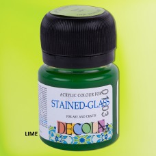 Decola Stained Glass Acrylic Colour in a Plastic Jar / 20ml